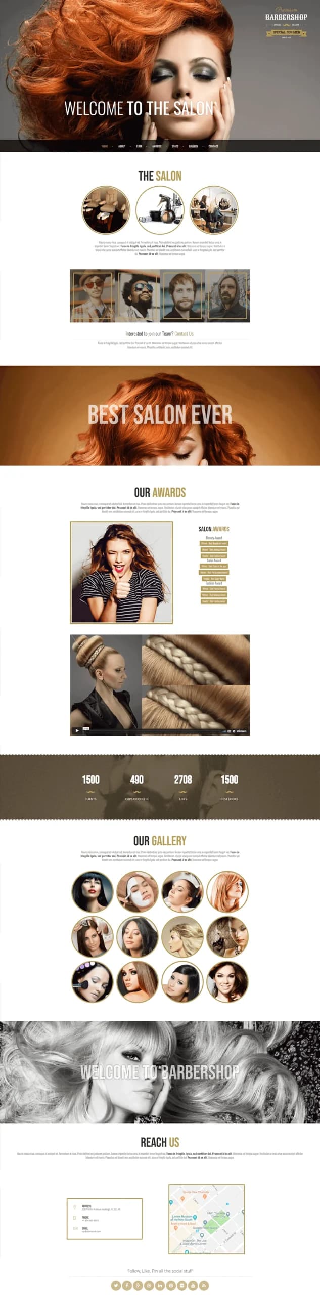 Luxury Spa & Salon Website - Screenshot 2